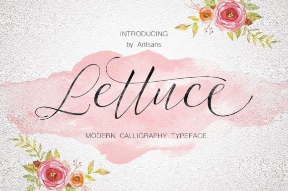 Letuce Font - Featured Image