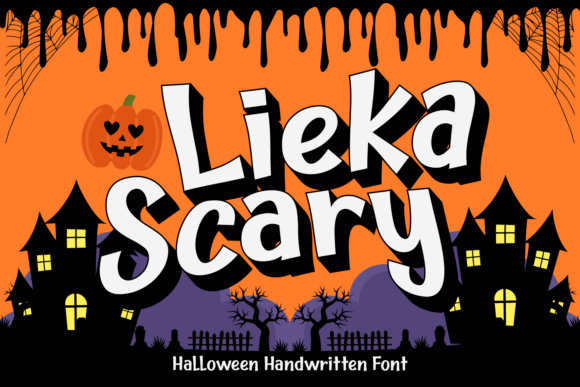 Lieka Scary Font - Featured Image