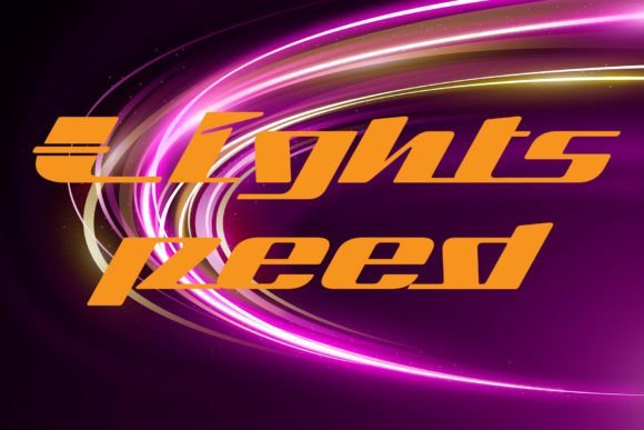 Lightspeed Font - Featured Image
