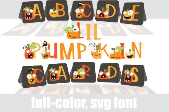 Lil' Pumpkin Cards Font - Featured Image