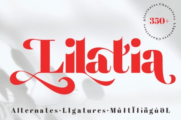 Lilatia Font - Featured Image