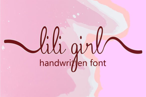 Lili Girl Font - Featured Image
