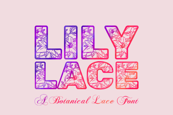 Lily Lace Font - Featured Image