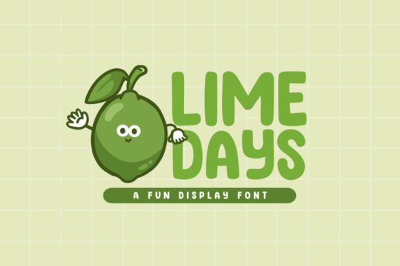 Lime Days Font - Featured Image