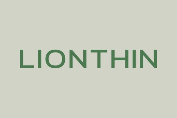 Lionthin Font - Featured Image