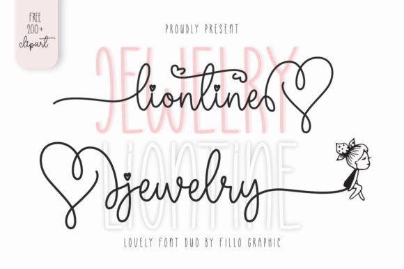 Liontine Jewelry Font - Featured Image