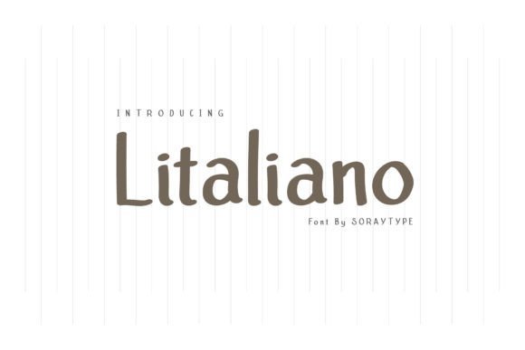 Litaliano Font - Featured Image