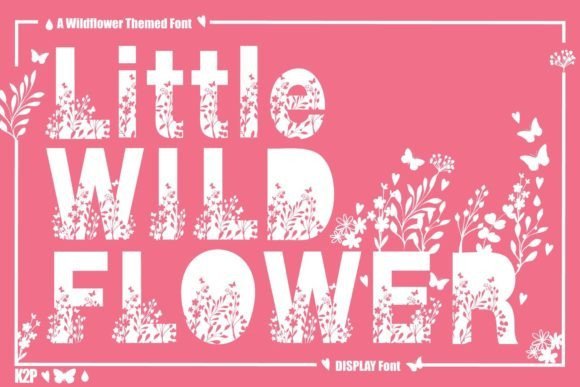 Little Wildflower Font - Featured Image