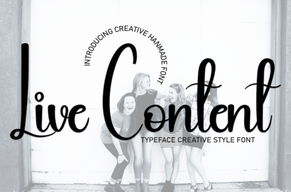 Live Content Font - Featured Image