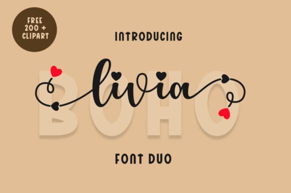 Livia Boho Font - Featured Image