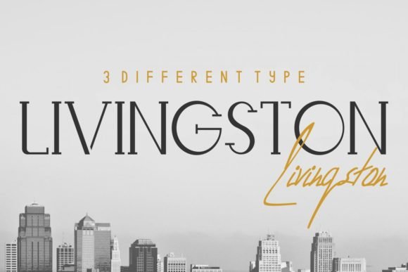 Livingston Font - Featured Image