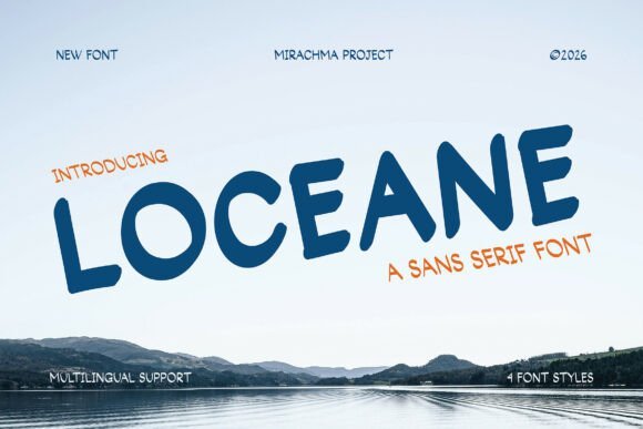 Loceane Font - Featured Image