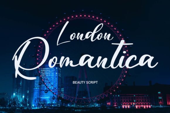 London Romantica Font - Featured Image