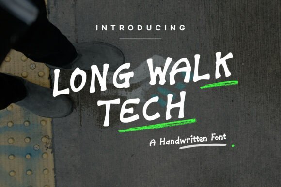 Long Walk Tech Font Download for Desktop