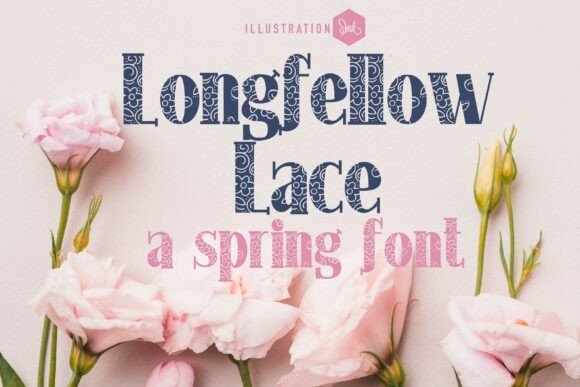 Longfellow Lace Family Font - Featured Image