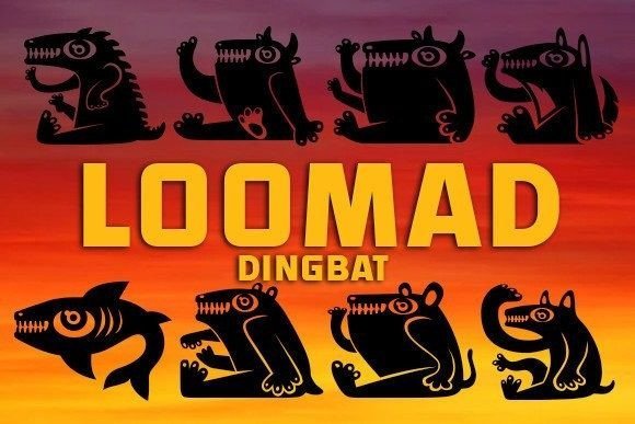 Loomad Font - Featured Image