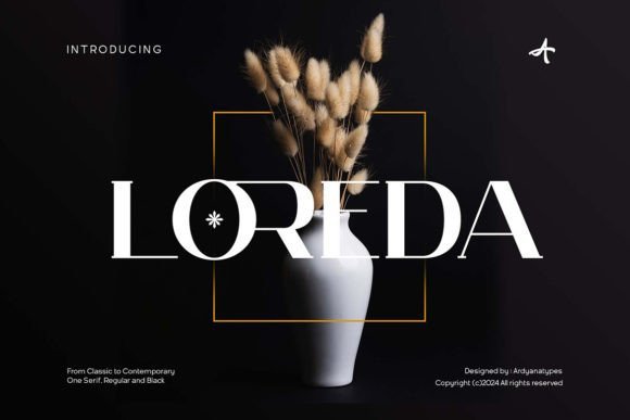 Loreda Font - Featured Image