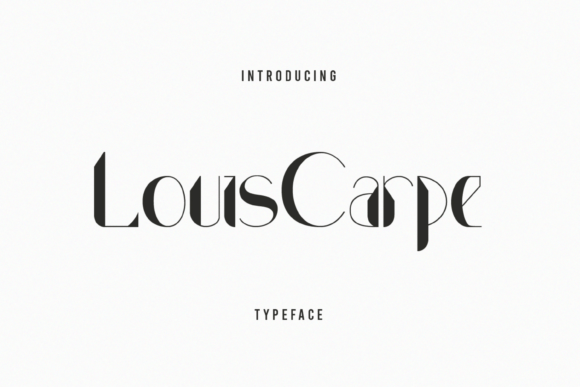 Louis Carpe Font Download for Desktop