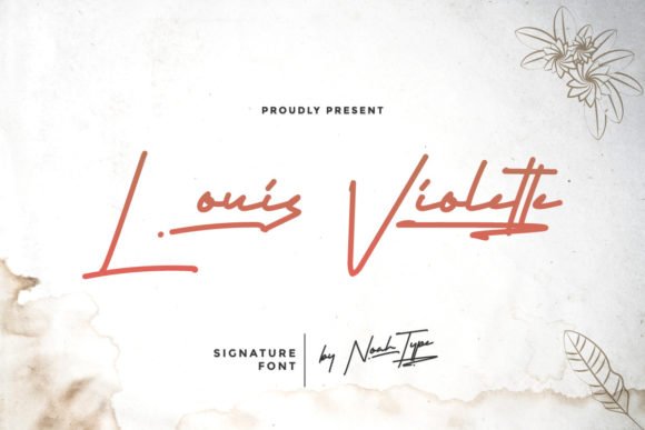 Louis Violette Font - Featured Image