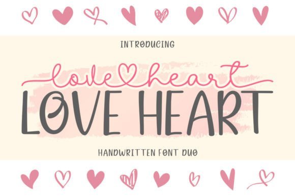 Love Heart Duo Font Download for Desktop