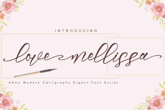 Love Mellissa Font - Featured Image