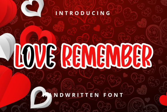 Love Remember Font Download for Desktop