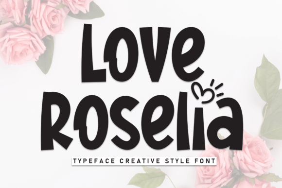 Love Roselia Font - Featured Image