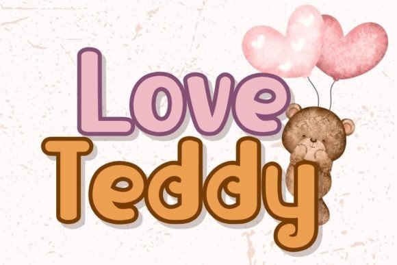 Love Teddy Font - Featured Image