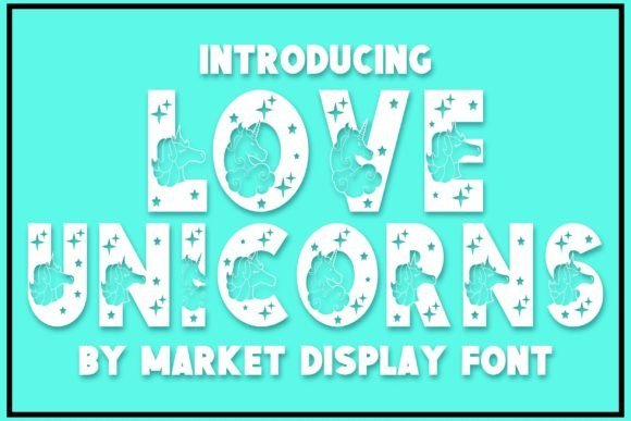 Love Unicorns Font - Featured Image