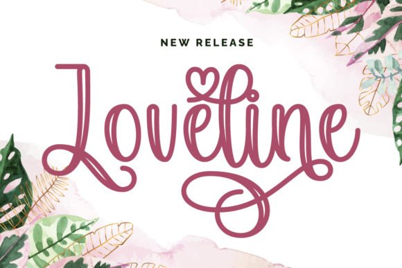 Loveline Font - Featured Image