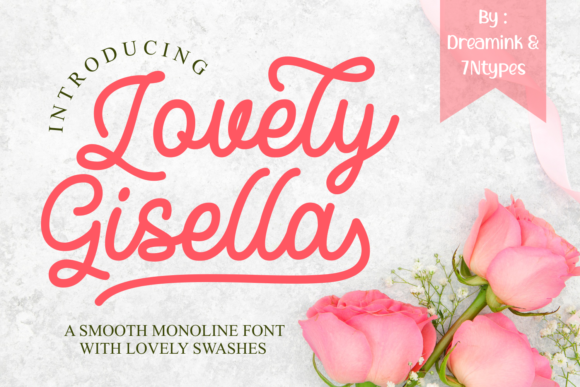 Lovely Gisella Font - Featured Image