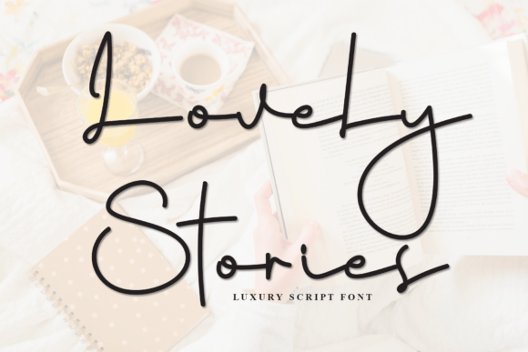 Lovely Stories Font - Featured Image