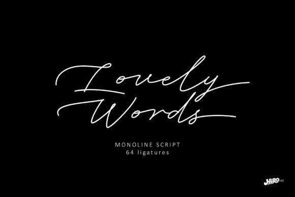 Lovely Words Font Download for Desktop