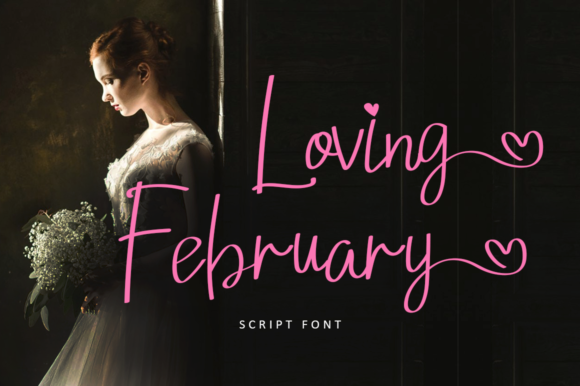 Loving February Font - Featured Image