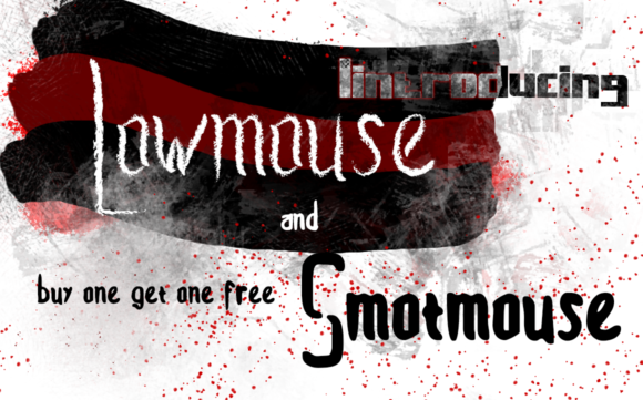 Lowmouse and Smotmouse Font - Featured Image