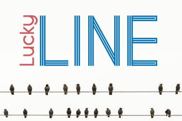Lucky Line Font Download for Desktop