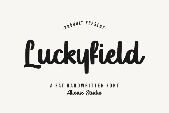 Luckyfield Font - Featured Image