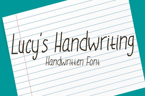 Lucy’s Handwriting Font Download for Desktop