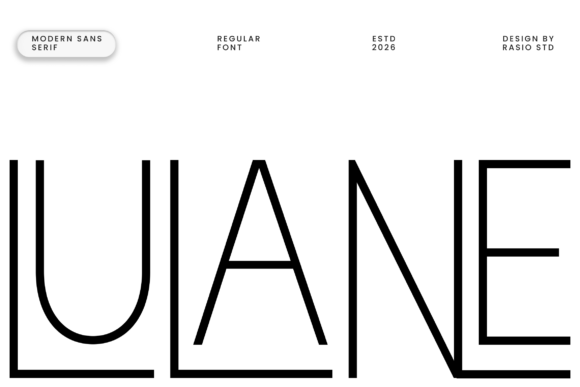 Lulane Font - Featured Image