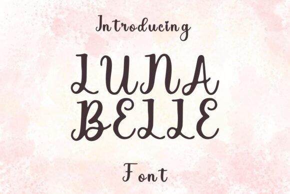 Luna Belle Font Download for Desktop