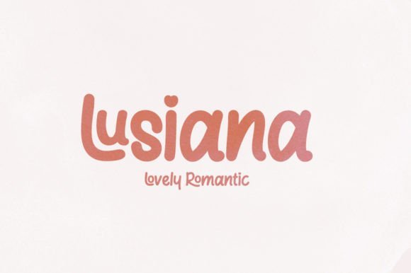Lusiana Font - Featured Image