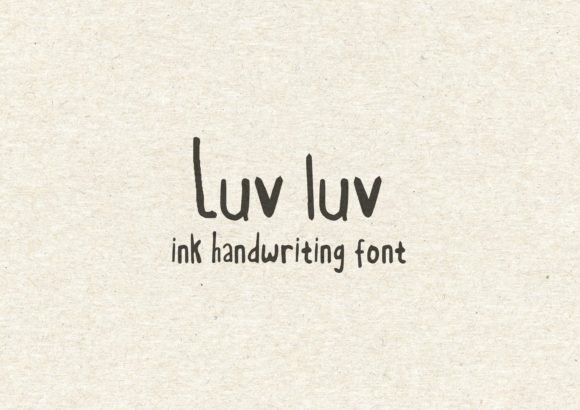 Luv Luv Font Download for Desktop