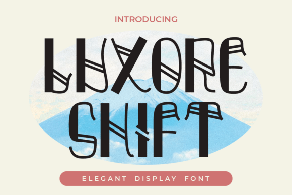 Luxore Shift Font - Featured Image