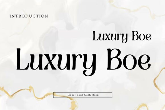 Luxury Boe Font - Featured Image