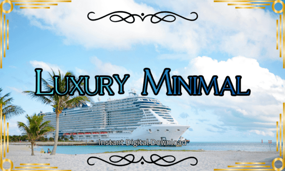 Luxury Minimal Font - Featured Image