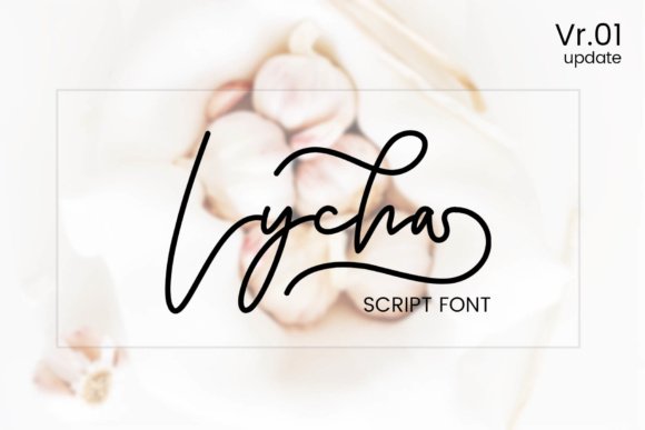 Lycha Font - Featured Image