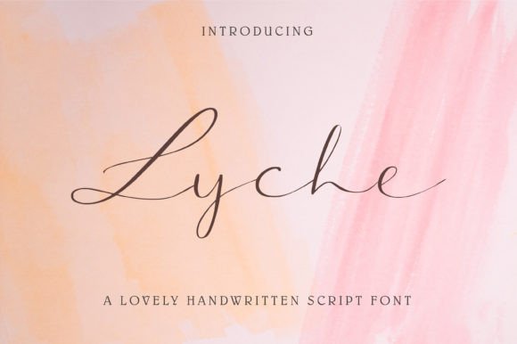 Lyche Font - Featured Image