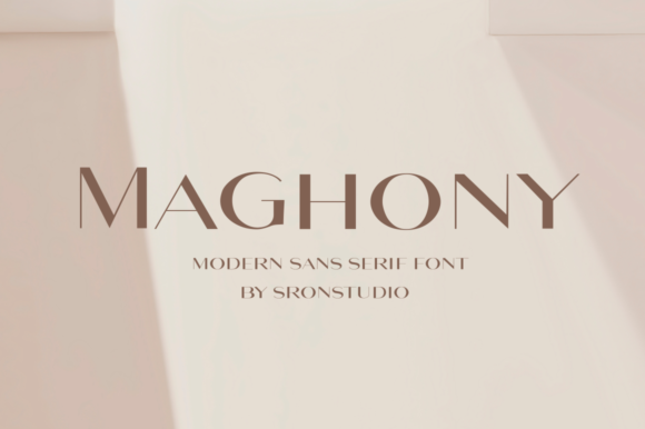 Maghony Font Download for Desktop
