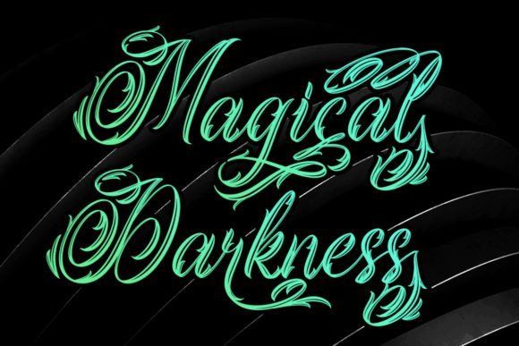 Magical Darkness Font - Featured Image
