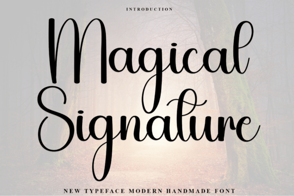 Magical Signature Font Download for Desktop